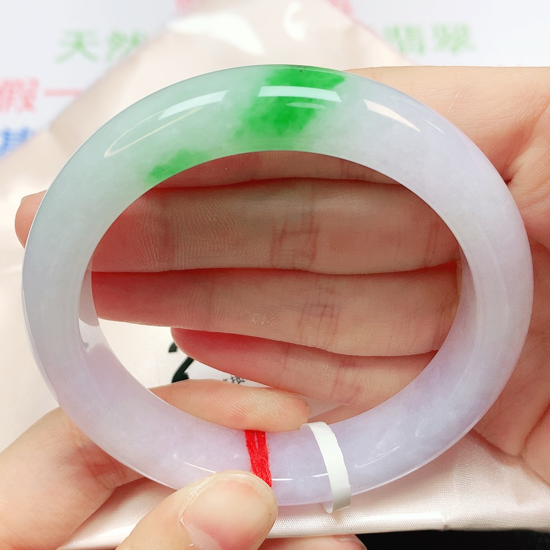 翡翠未镶嵌手镯翡翠手镯57