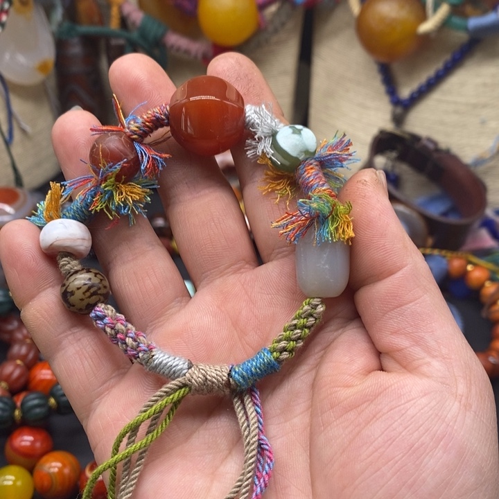 玛瑙/玉髓手链未镶嵌