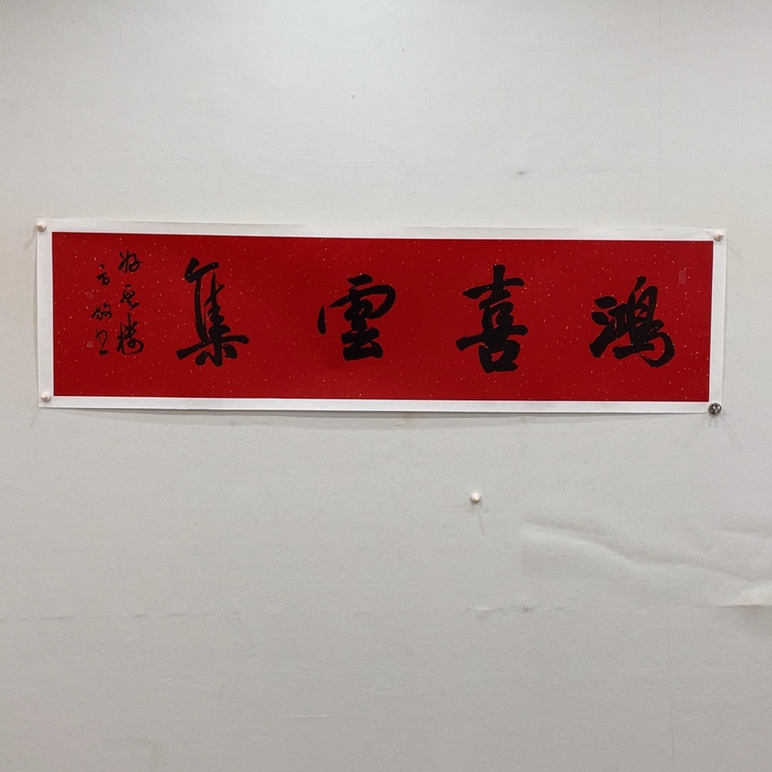 横款博航艺术书法作品