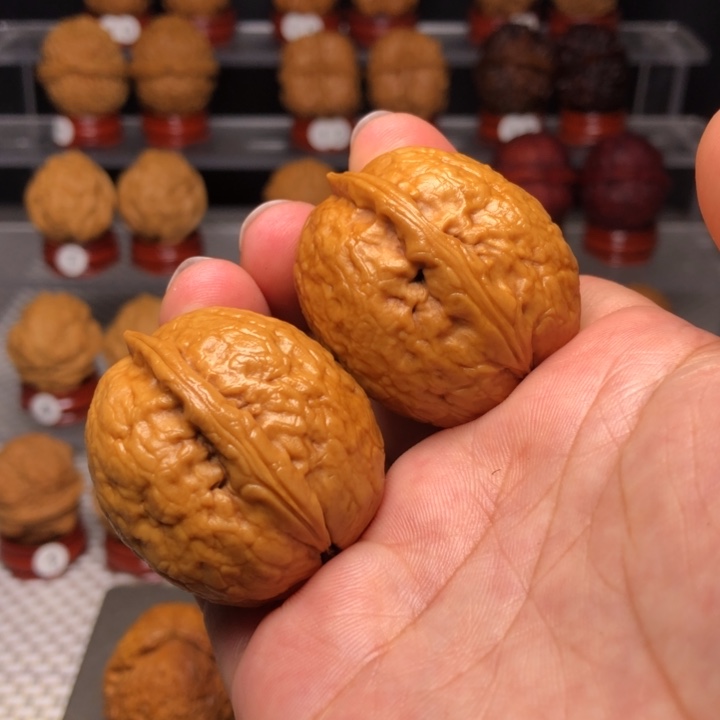 文玩核桃把件10粗筋大屁桃