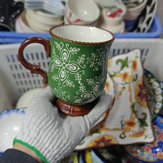 瓷片陶瓷餐具杯碗盘微瑕介意慎拍