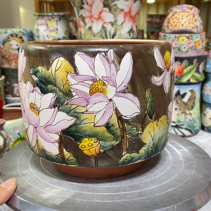 景德镇艺术手绘作品