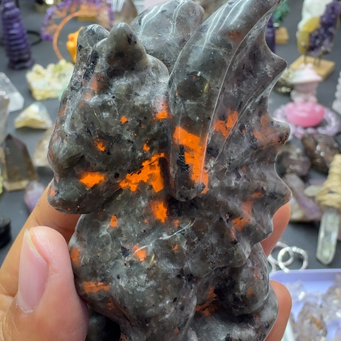 石材火岩石飞龙的故事