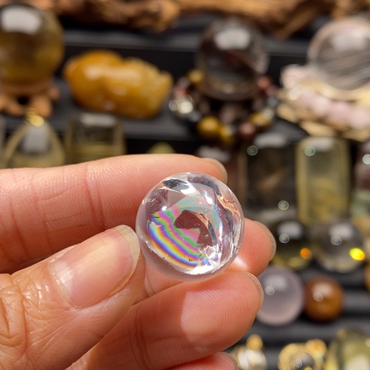 水晶水晶球未镶嵌