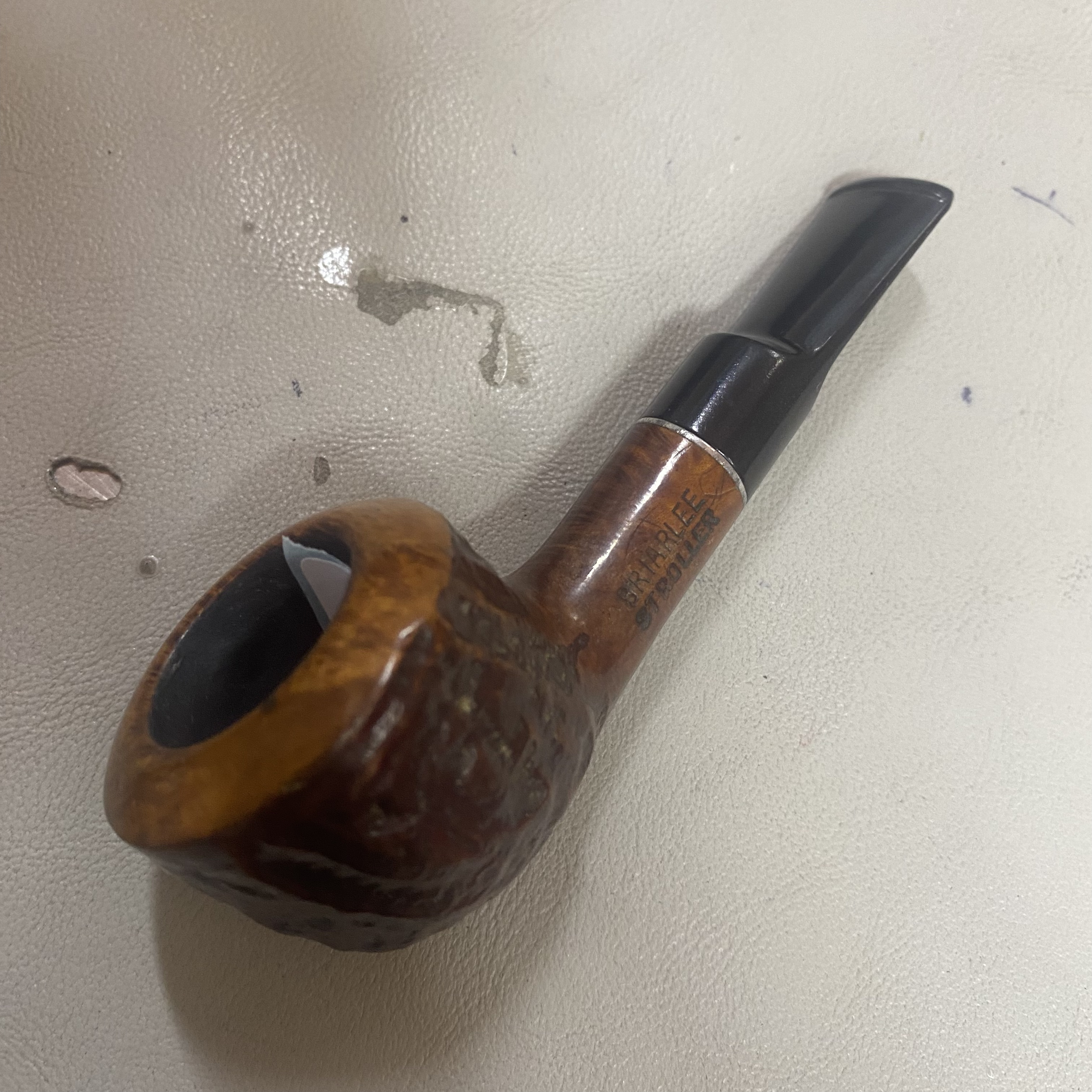戳记不认识石楠木烟斗老斗