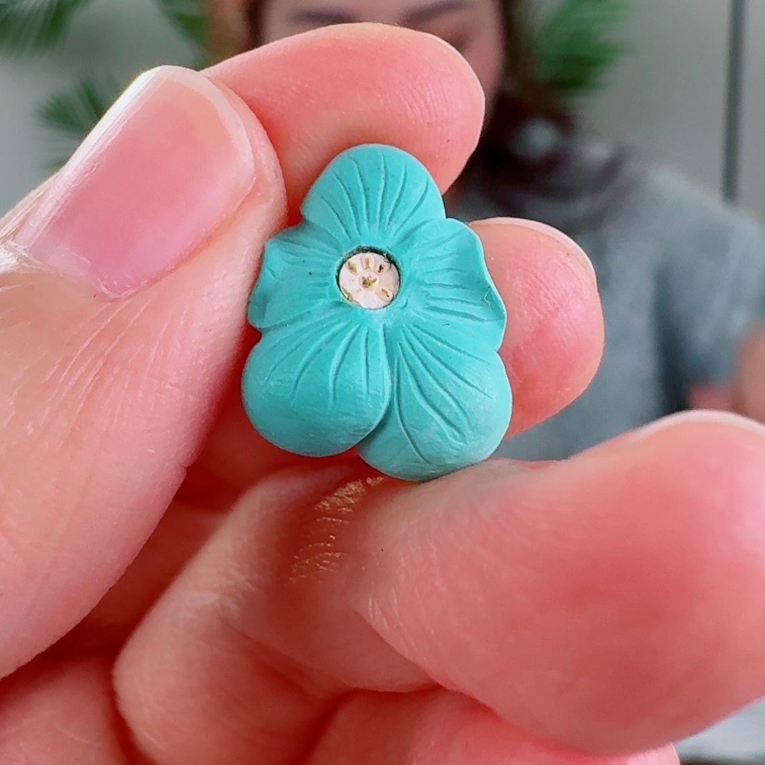 绿松石珠宝奇石未镶嵌