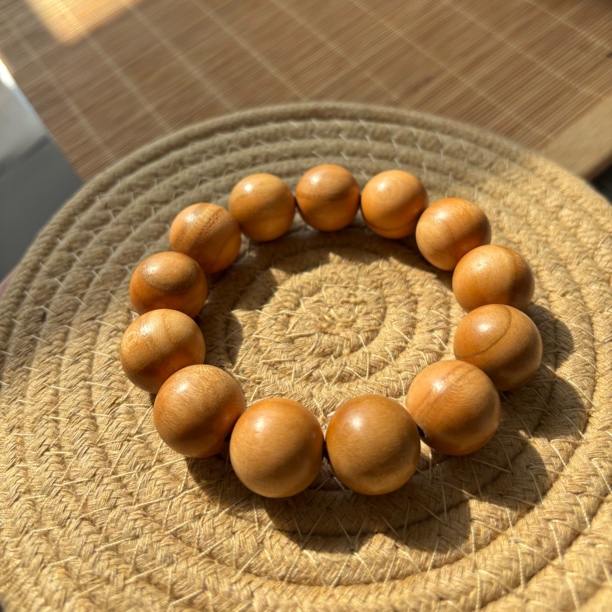 泰山桃木手串文玩佛珠