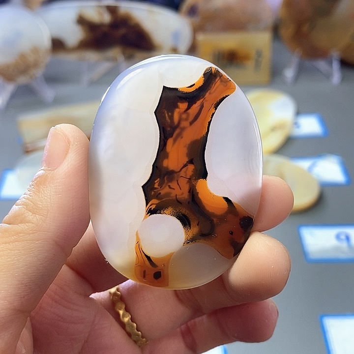 玛瑙/玉髓未镶嵌珠宝半成品