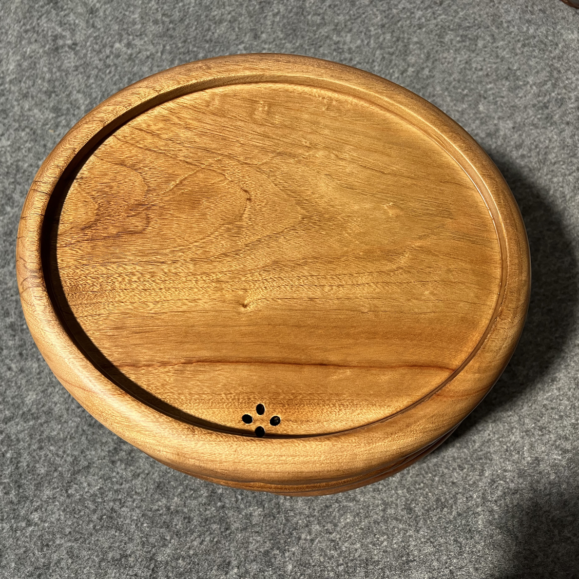 香樟木家用功夫茶盘简约实木茶台 尺寸：35✖️25 （多样性发货）