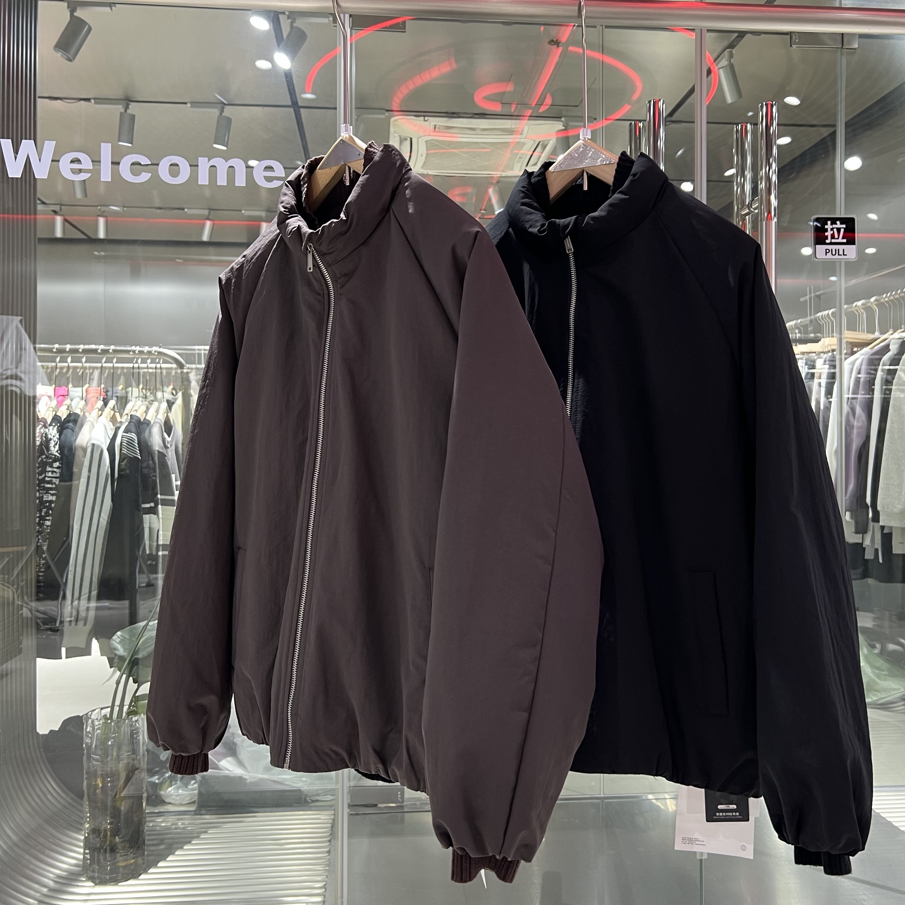 冬季新款轻奢风时尚保暖国标90羽绒外套冬季潮流羽绒外套#6901