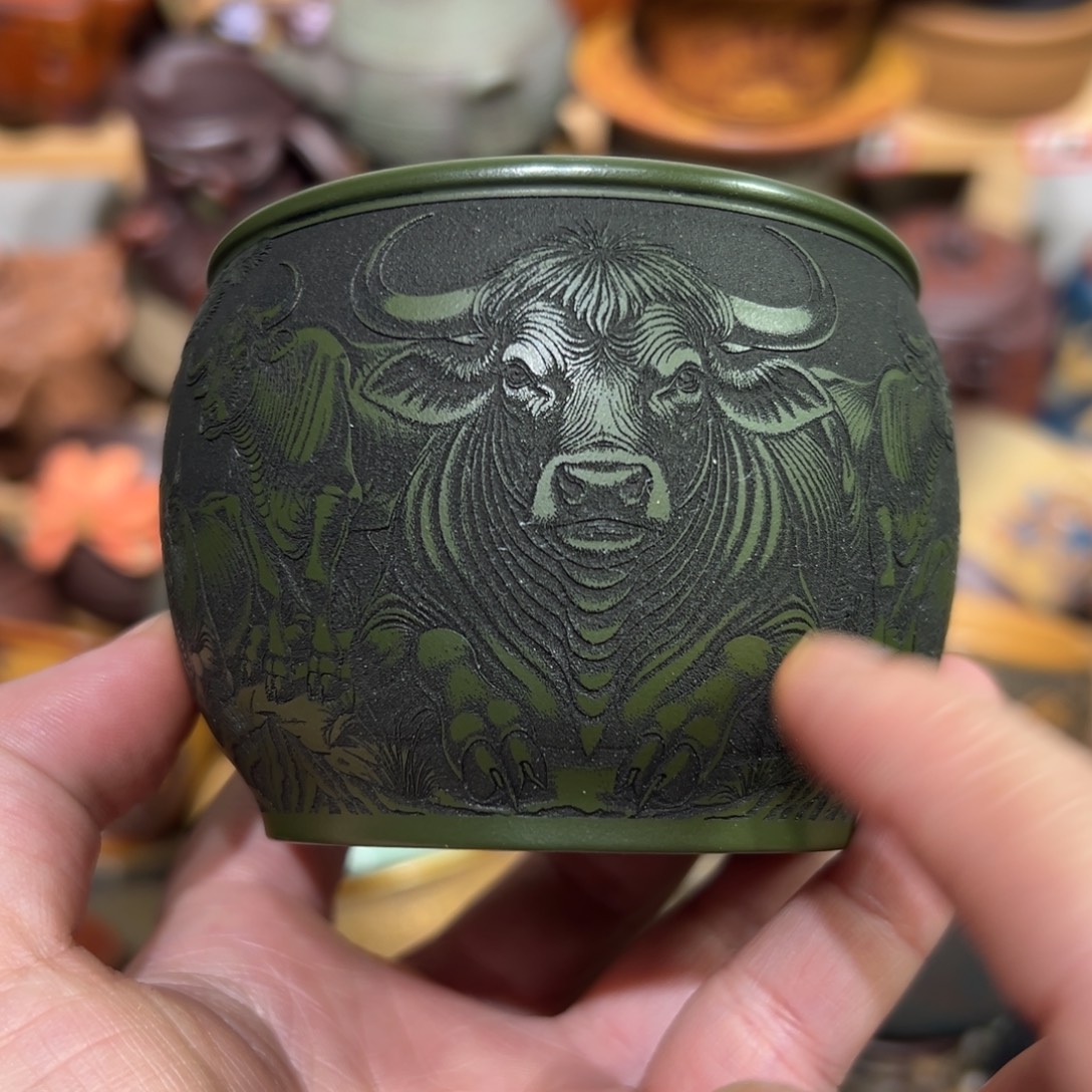 茶杯紫砂宜兴紫砂主人杯