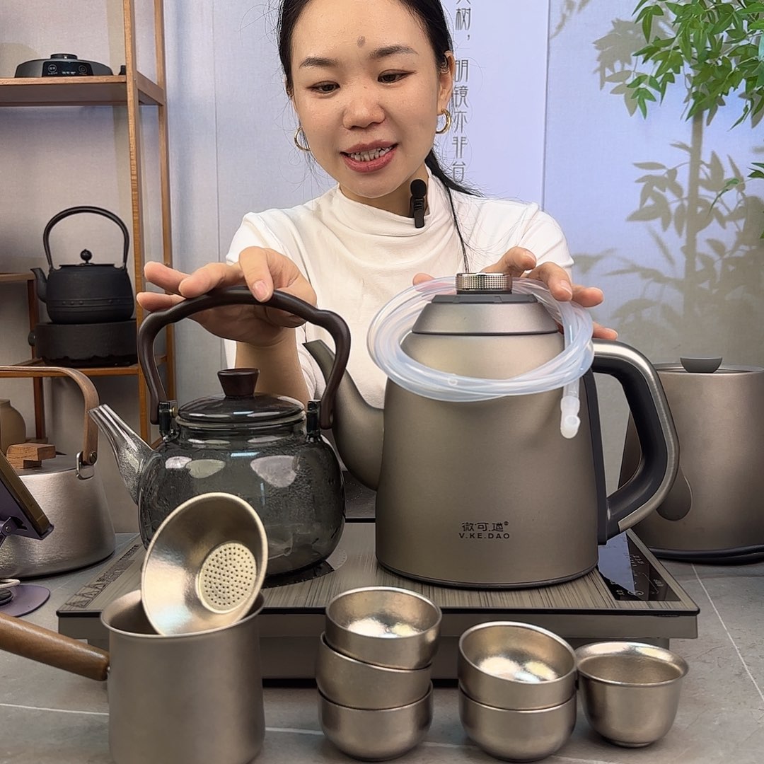 用***6纯钛微可道纯钛烧水壶