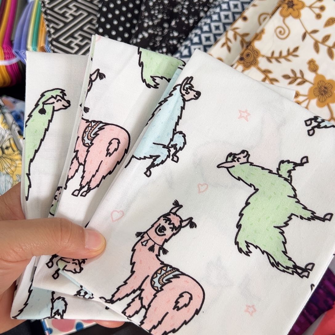 端午福利3片纯棉平布45.50厘米 一片果子布艺