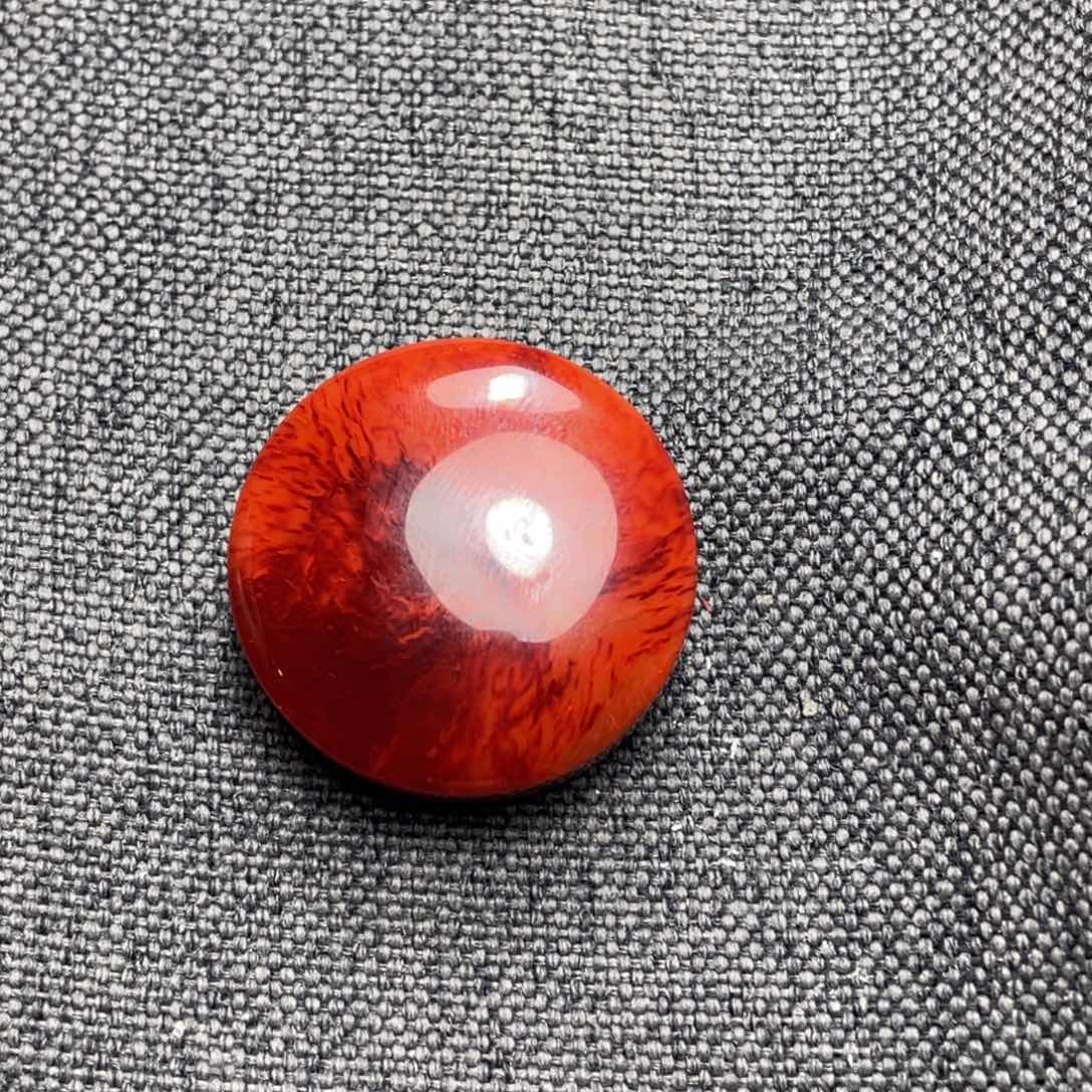 未镶嵌圆牌南红玛瑙清**漫