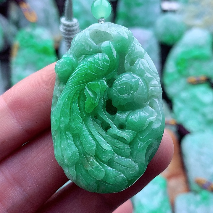 翡翠吊坠(不含链)未镶嵌