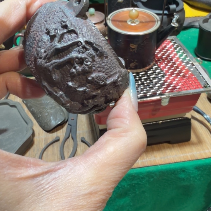 十***二铁中古工艺品，摆件