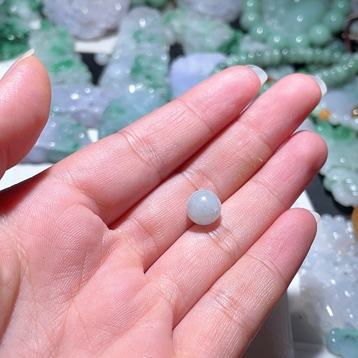 定制翡翠未镶嵌浅*天然
