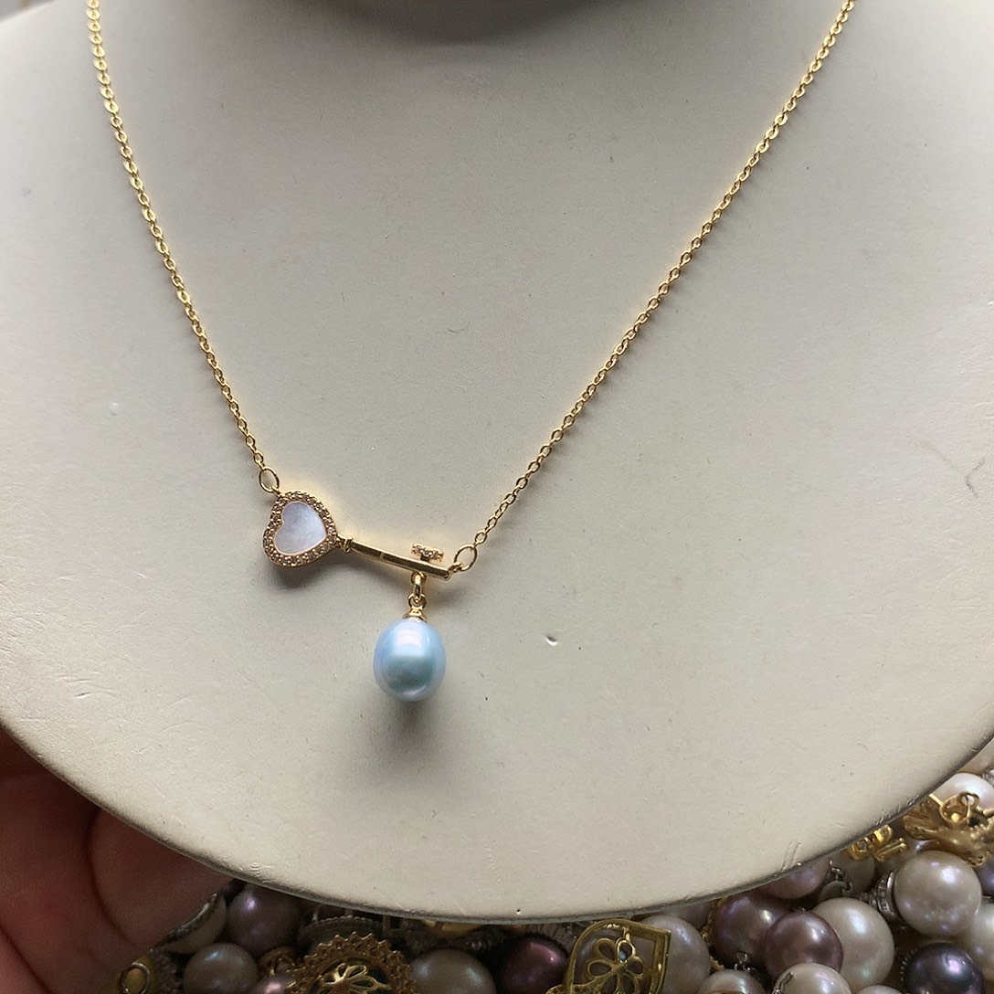 淡水珍珠未镶嵌颈饰