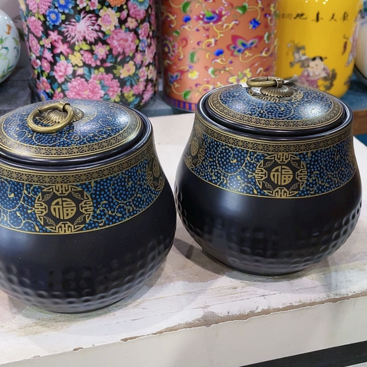 【闪购商品】罐陶瓷茶叶罐密封罐