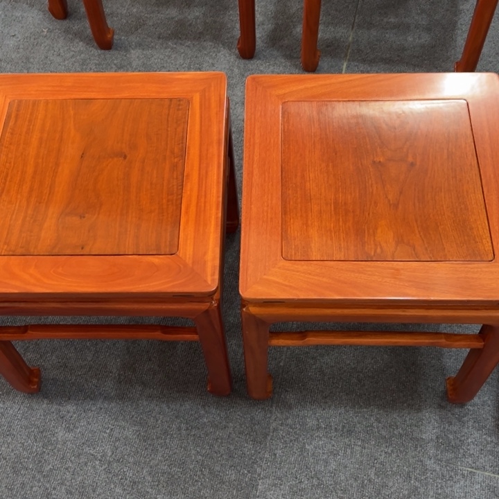 一***泽家具紫檀木类方凳