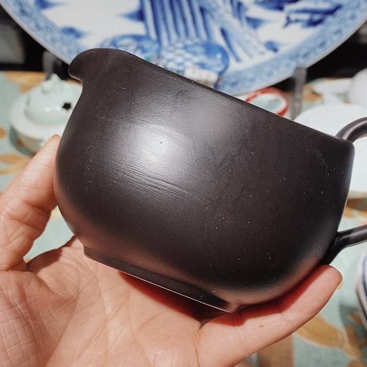 瓷片新年快乐万事如意