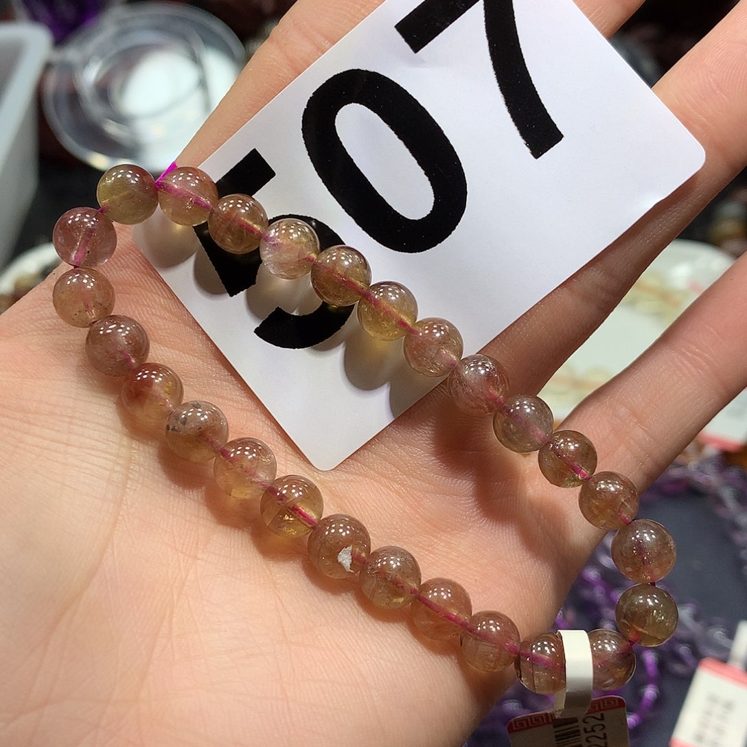 水晶手链未镶嵌天然