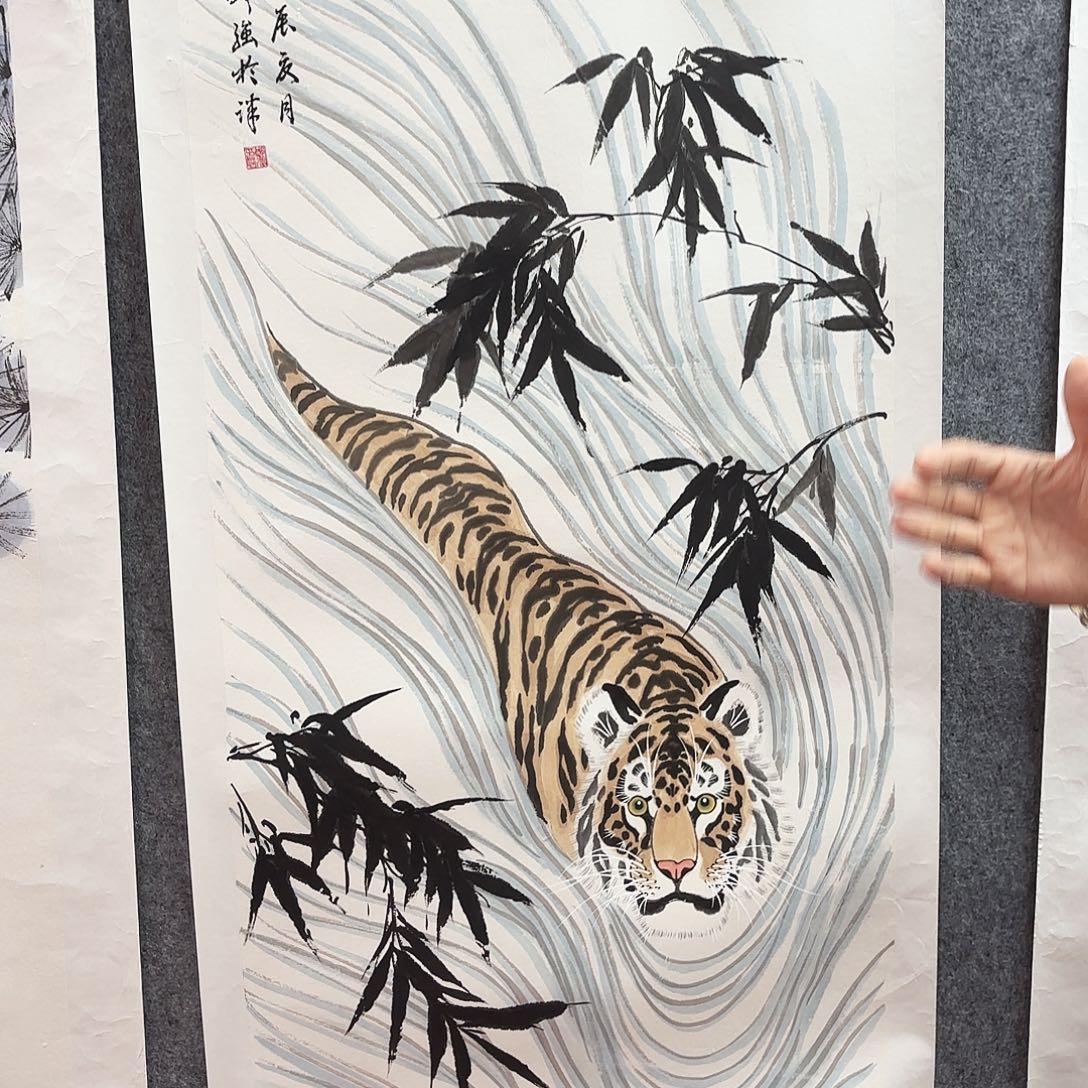 绘画郑强老师亲笔手绘