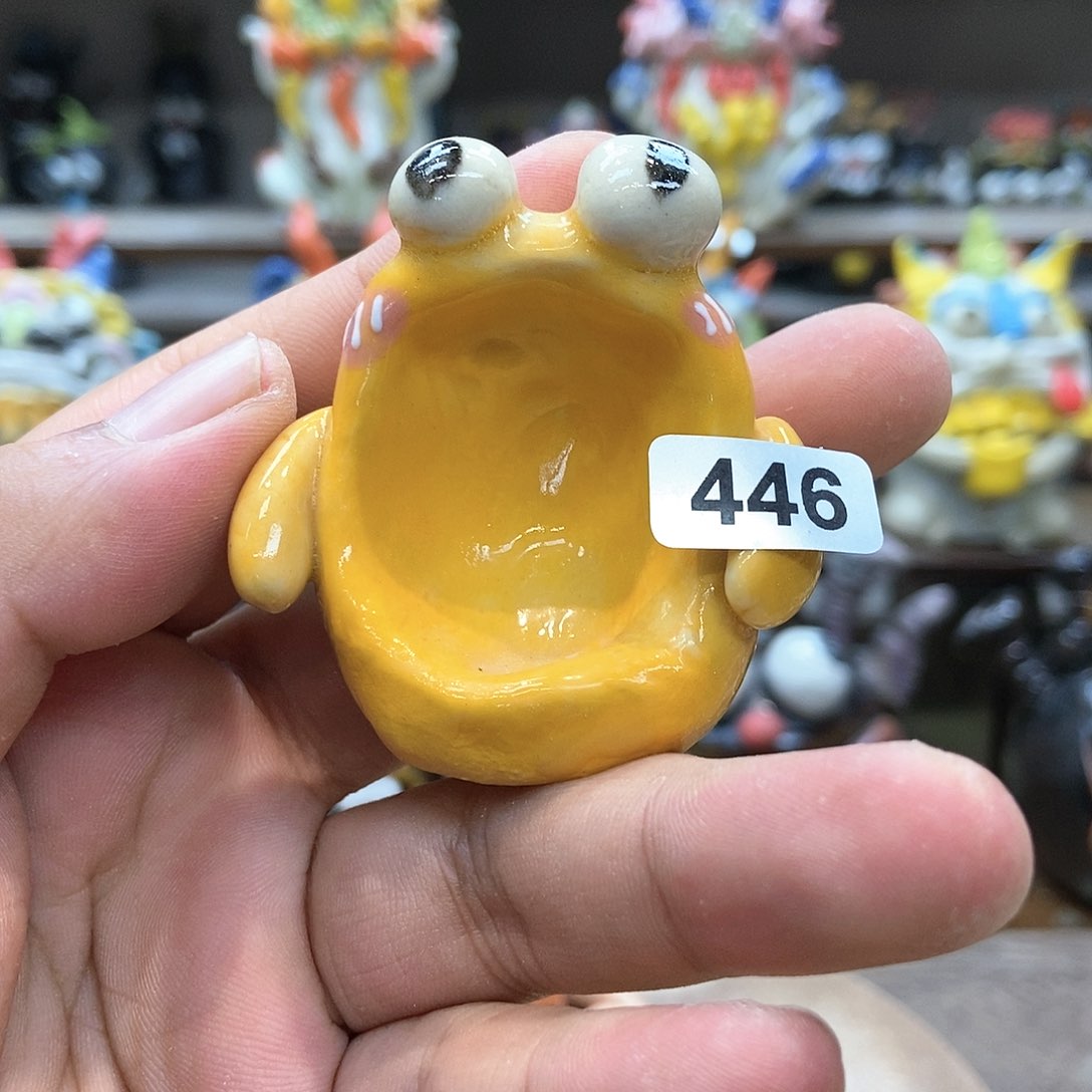 摆件直播间手工陶瓷摆件446