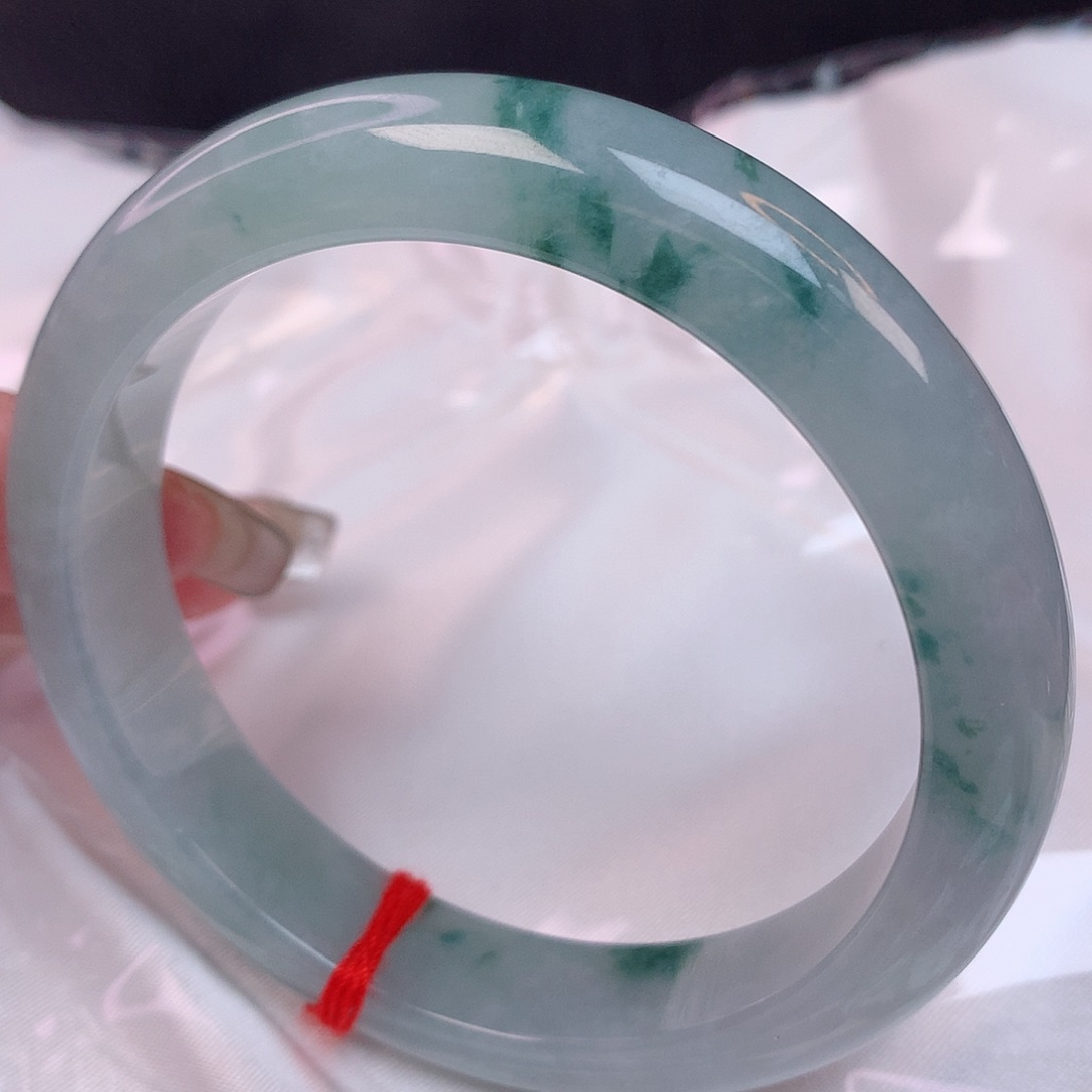 翡翠手镯未镶嵌58 翡翠手镯