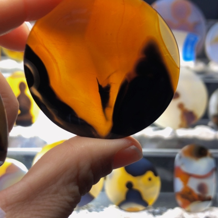 合金玛瑙/玉髓珠宝奇石103