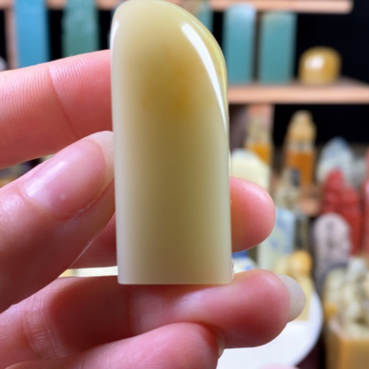 【闪购商品】青田石封门青灯光冻底