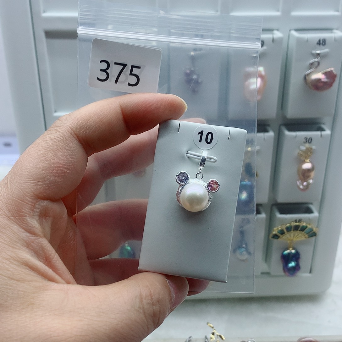 吊坠(不含链)合金淡水珍珠