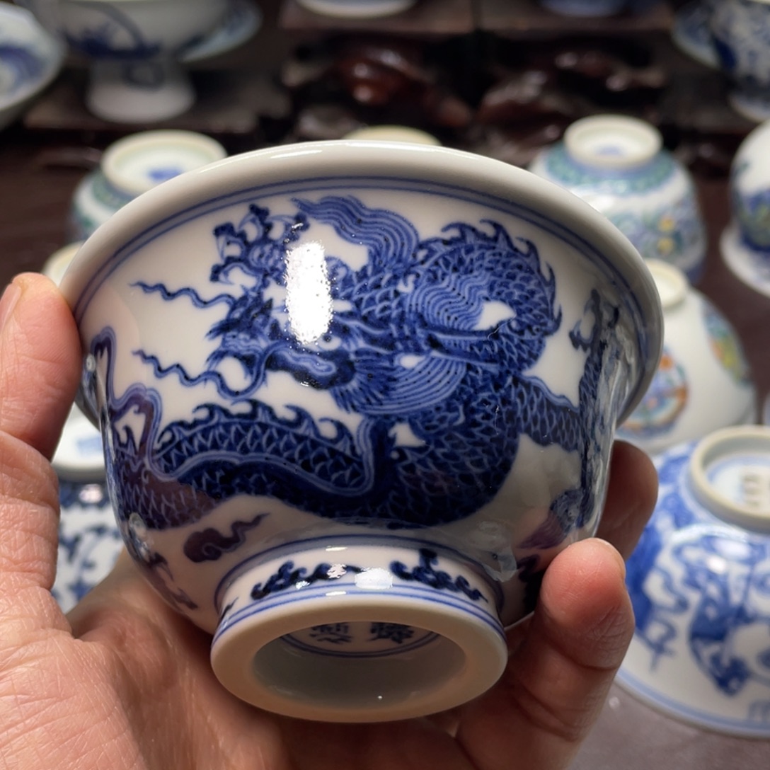 瓷片景德镇陶瓷现代手工陶瓷茶具