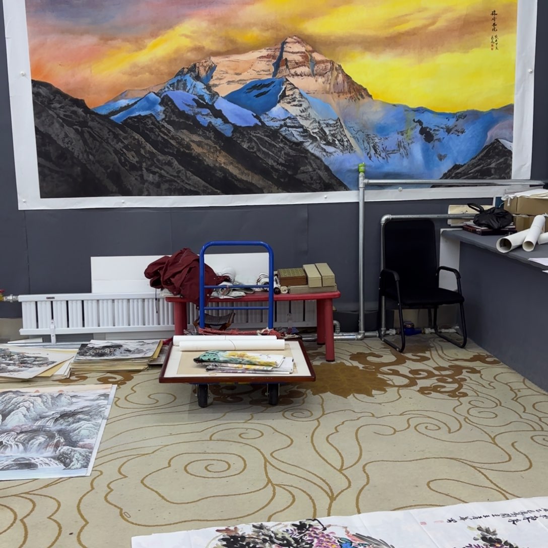 国画上**水为亮李欣主播