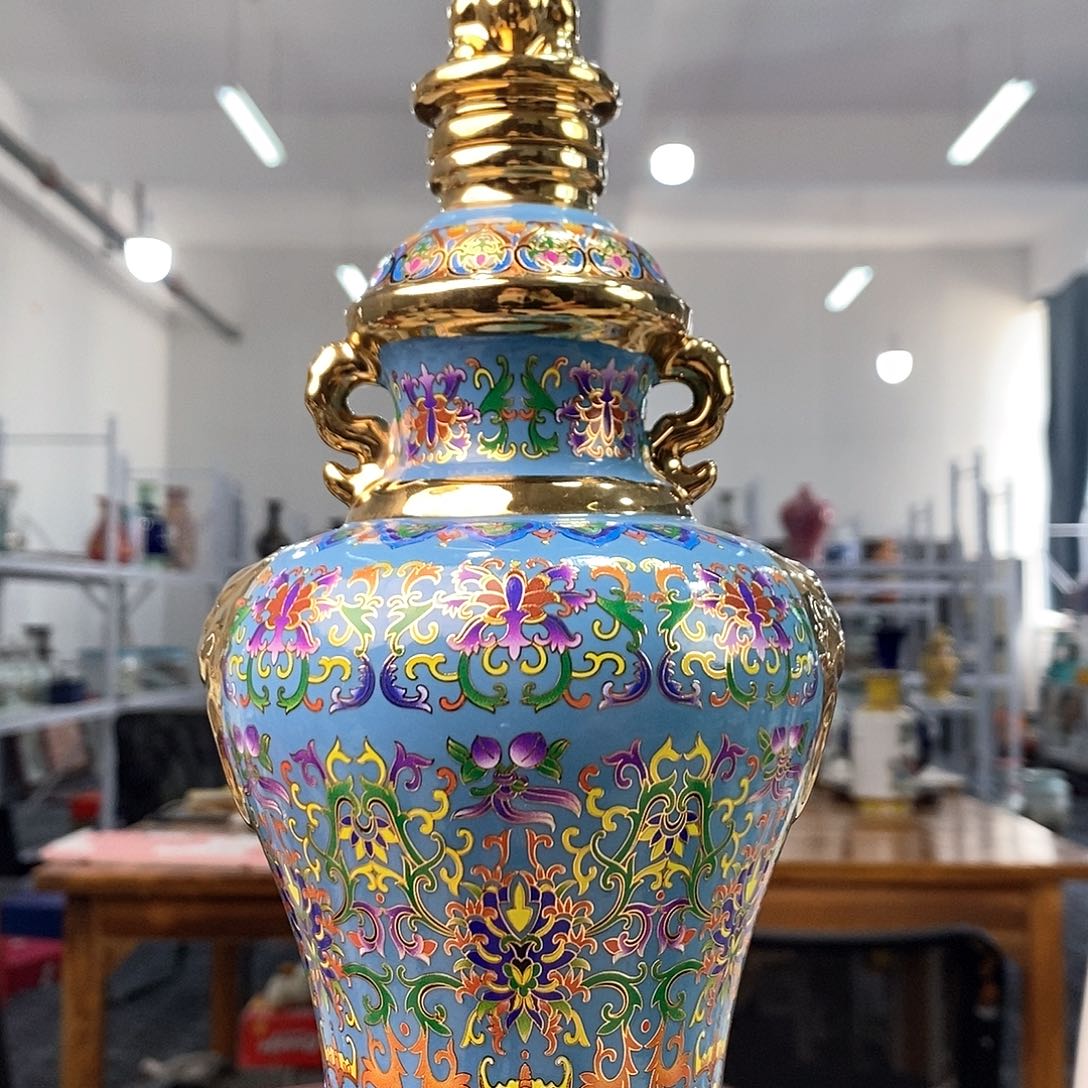 景德镇陶瓷花瓶摆件