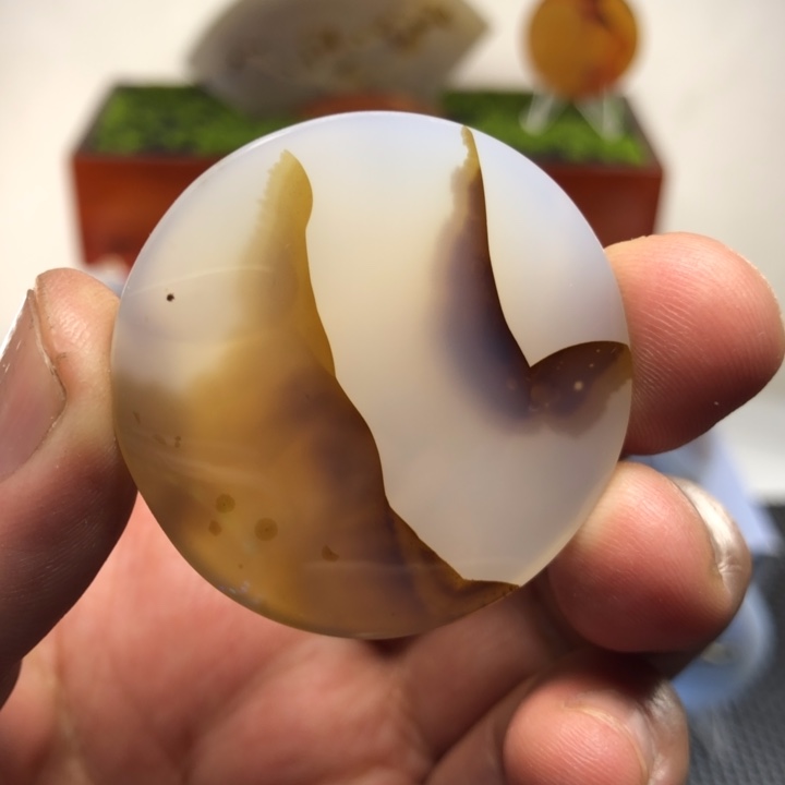 玛瑙/玉髓合金颈饰