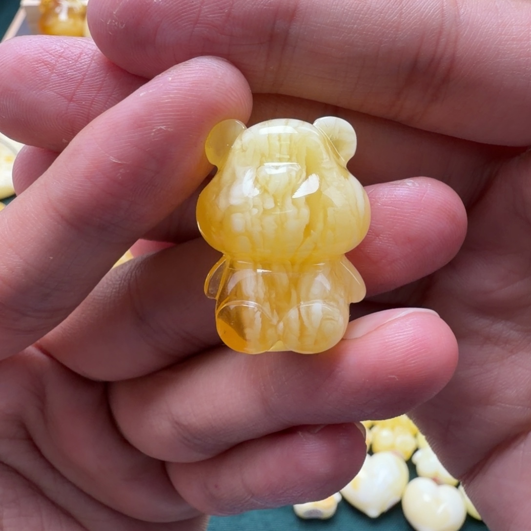 琥珀未镶嵌裸石蜜蜡