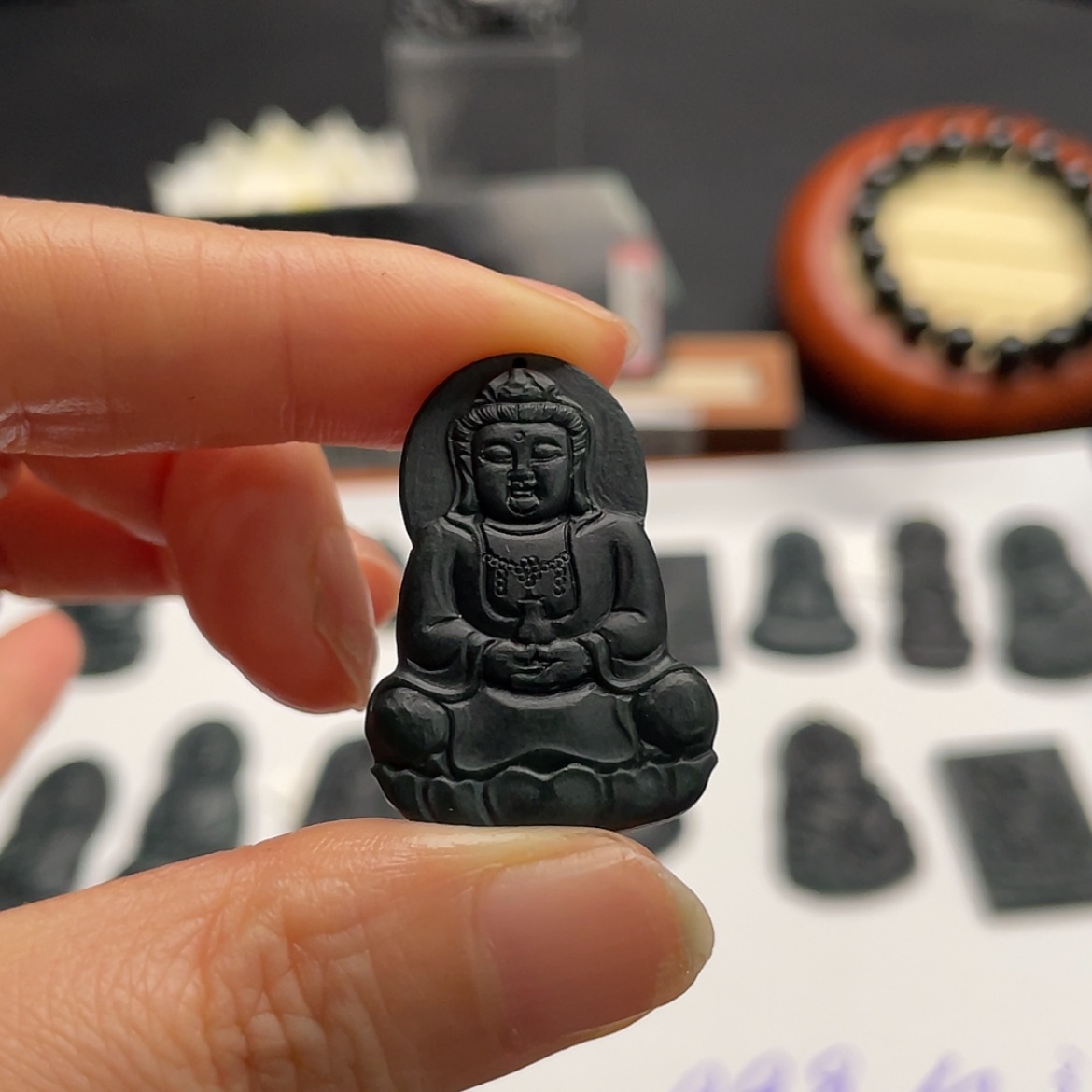 【闪购商品】定制翡翠未镶嵌墨