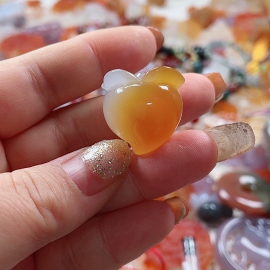 玛瑙/玉髓吊坠(赠链)未镶嵌