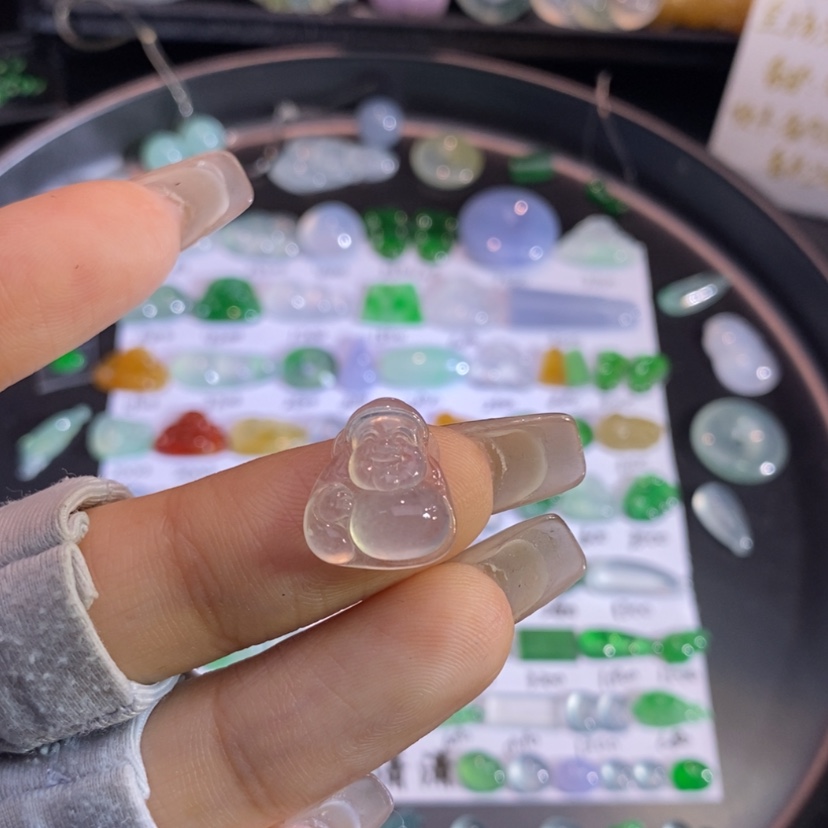 【闪购商品】翡翠未镶嵌挂件财爷爷