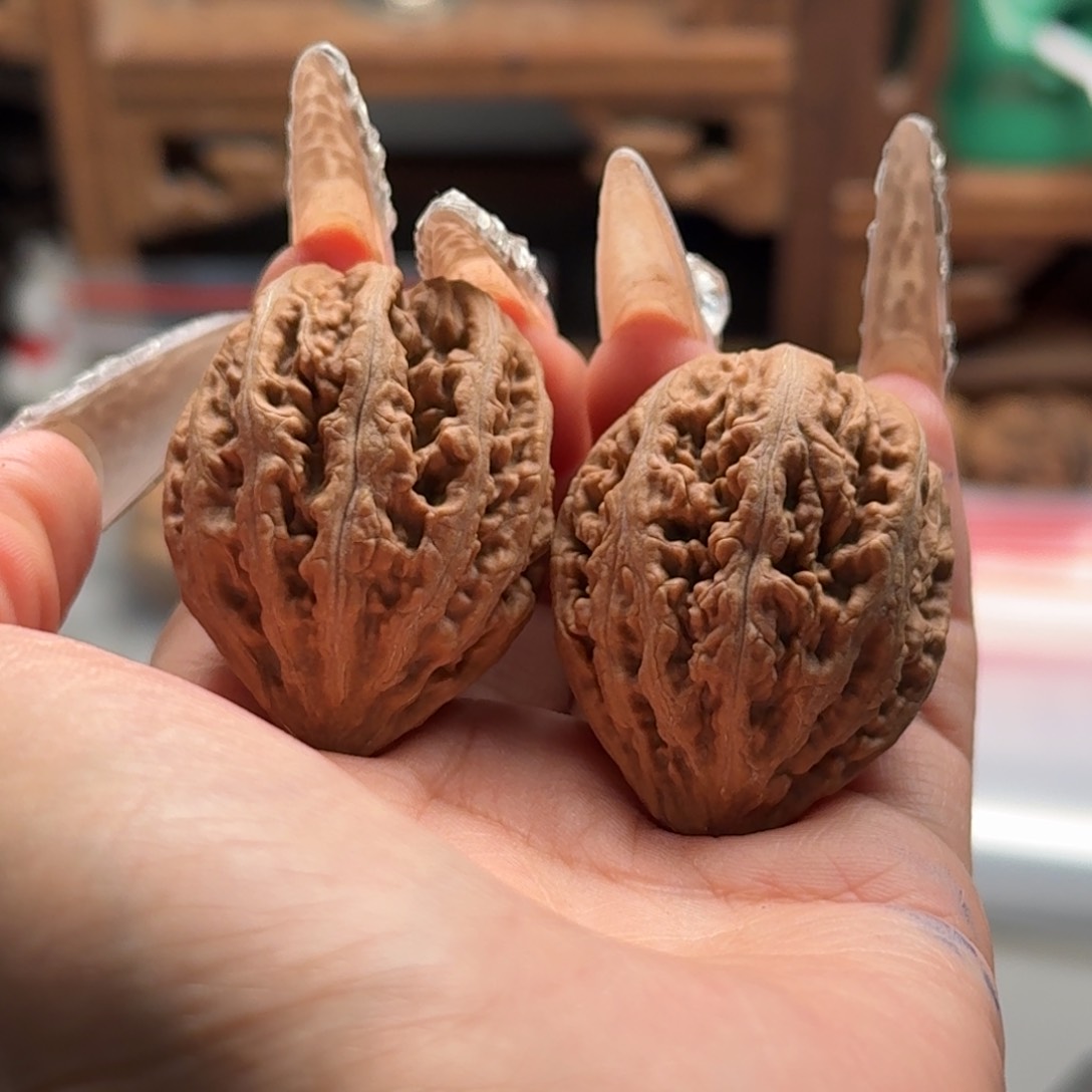 文玩核桃把件关东木子楸百核113