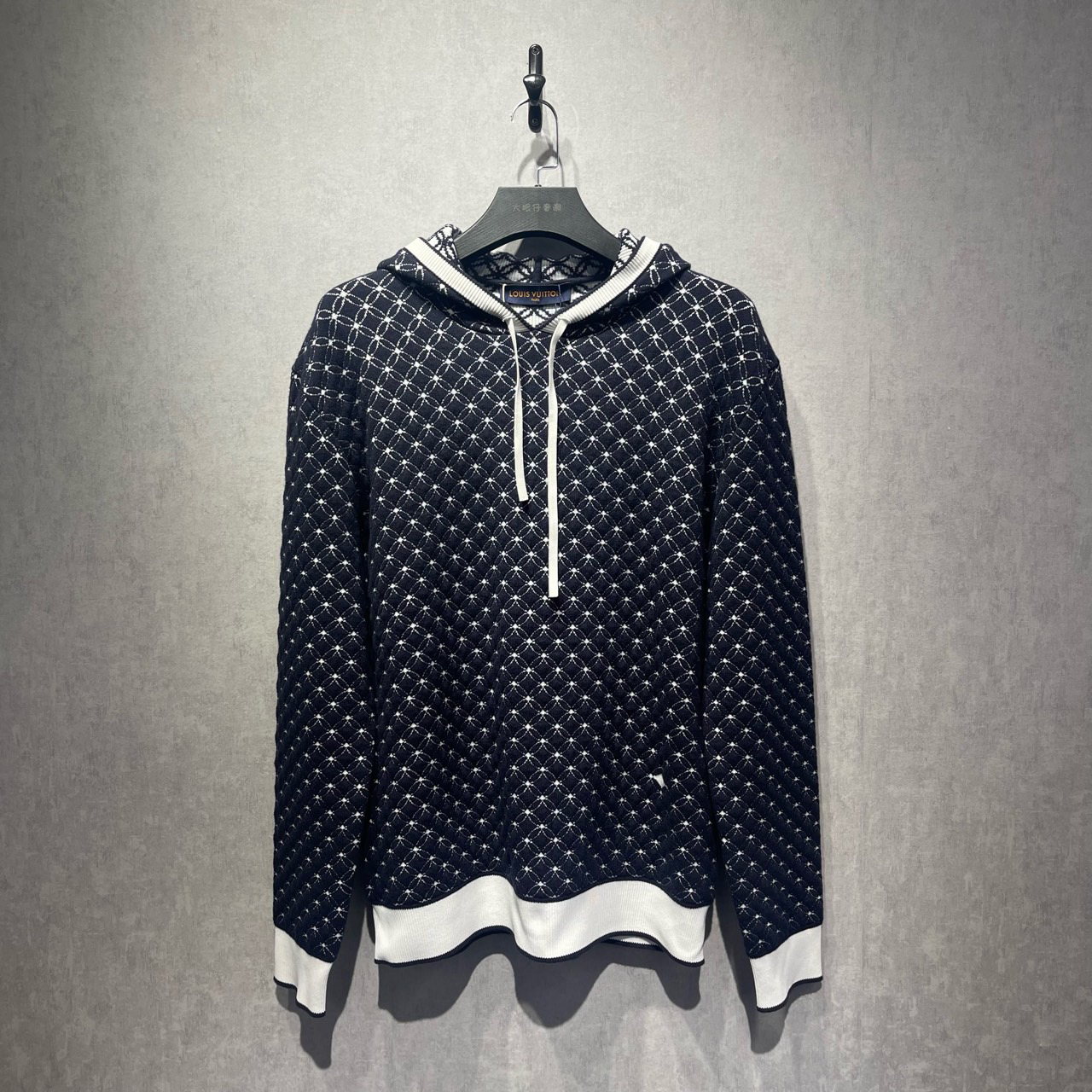 未使用 LouisVuitton/路易威登 满印针织卫衣/L码/Dy200410