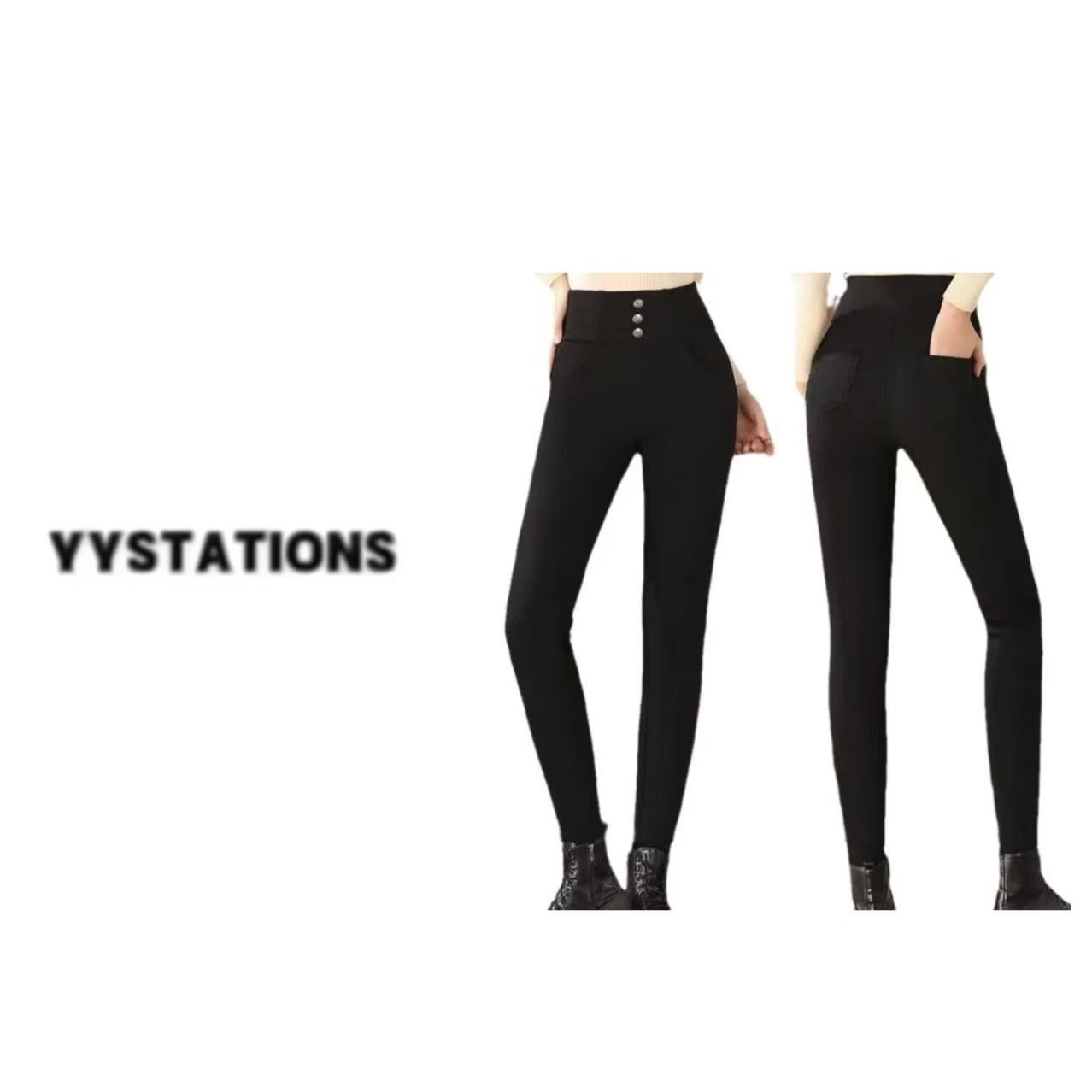 YYSTATIONS【小天鹅!】 新升级光蓄热小黑裤