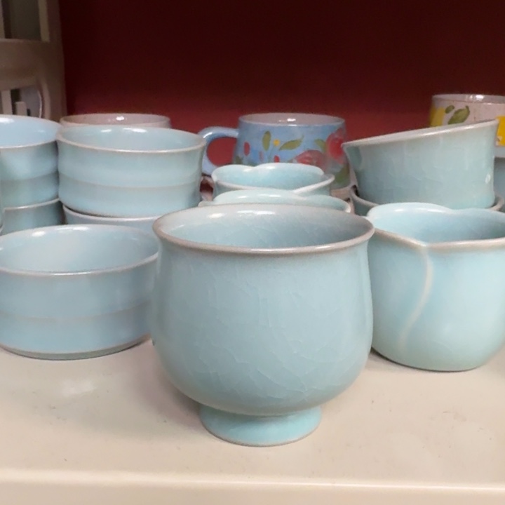 杯小足卷足杯手工制作