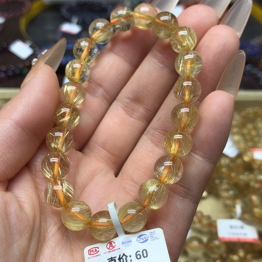 水晶手链未镶嵌手链