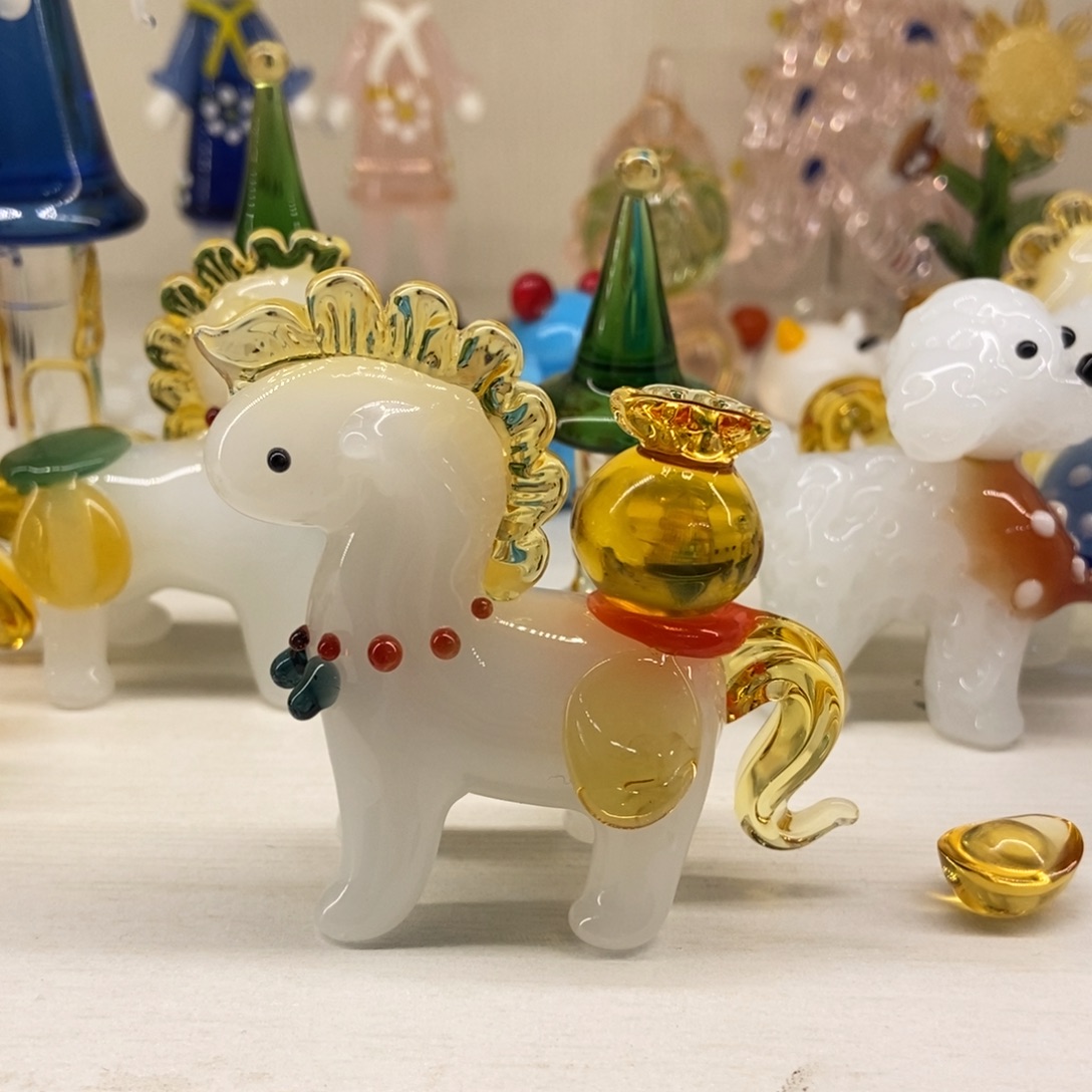 招***星琉璃手工艺品马上有钱