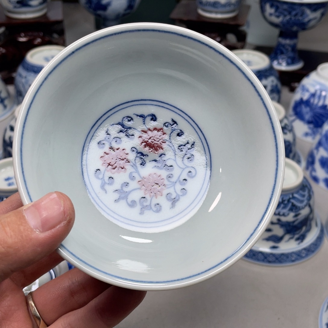 杯子天*景德镇陶瓷现代手工陶瓷茶具