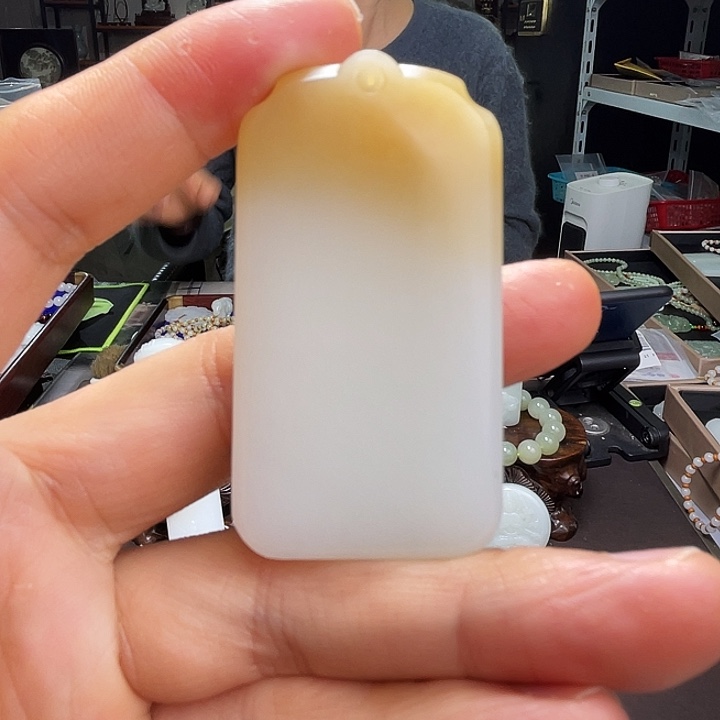 和田玉挂件定制发货未镶嵌