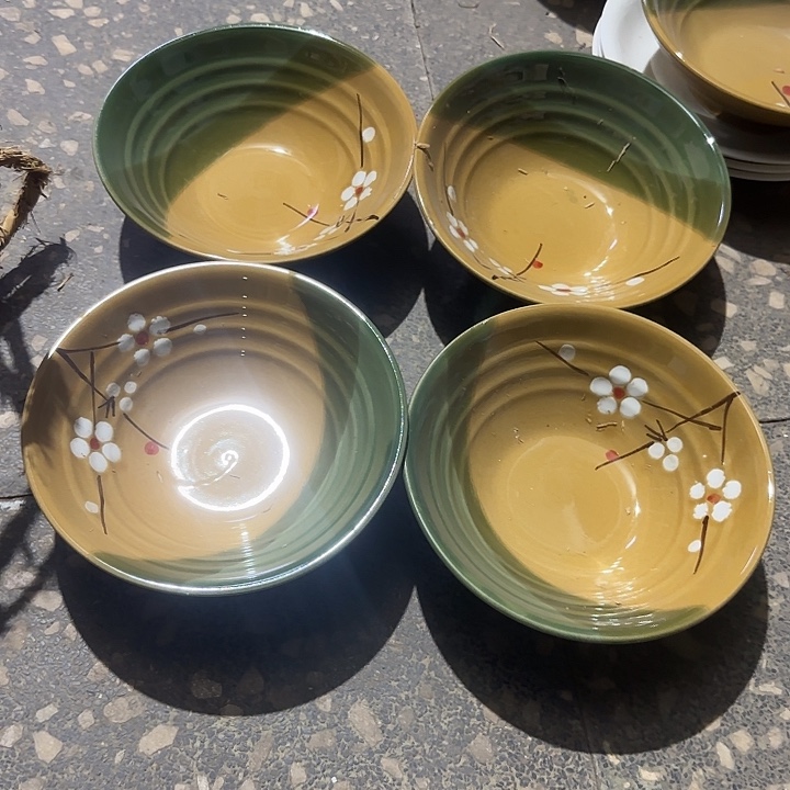 瓷片陶瓷盘子碗啥都有