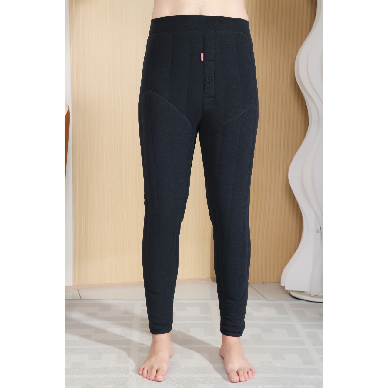 纪凡姬/4205-新款男士长护膝棉裤加厚超保暖舒适柔软高腰棉裤